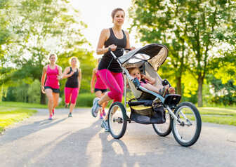 Як вибрати бігову коляску або на пробіжку разом з дитиною